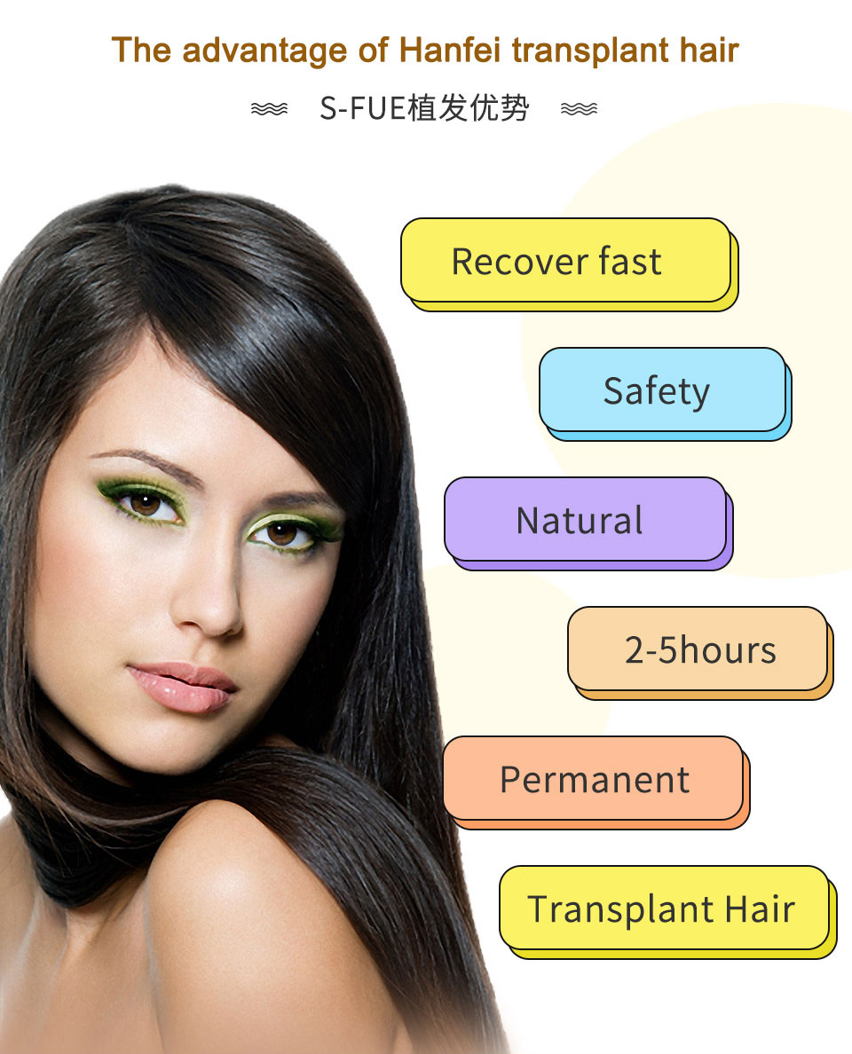 advantages of hanfei s-fue hair transplant